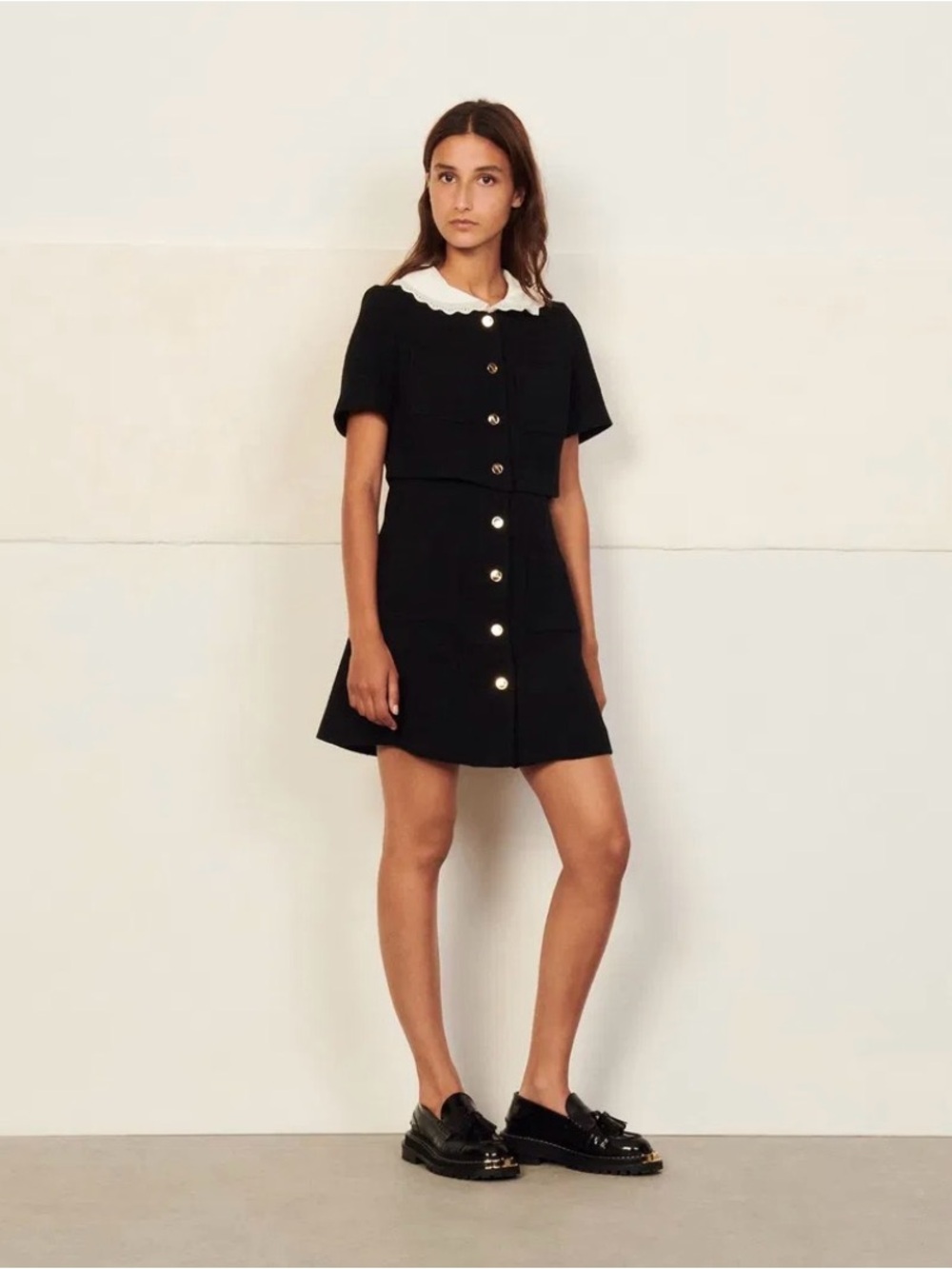 Short tweed dress Sandro